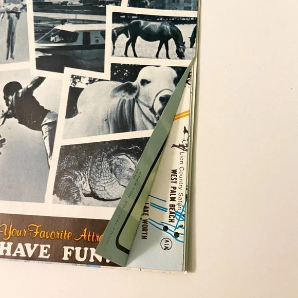 Vintage Florida Travel Scenic Attractions and Webbs Monroe Station Brochures - Picture 11 of 11